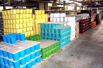 Products ready to be shipped.